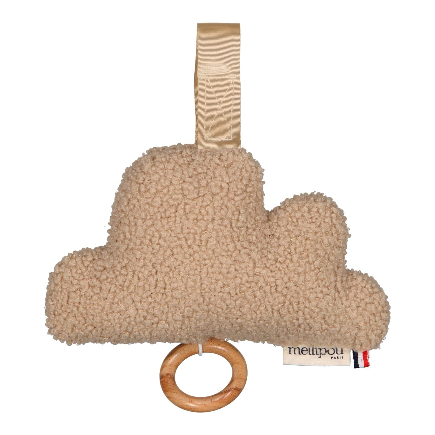 Coussin musical bébé original beige