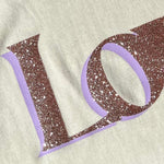 T-shirt femme écru - Loved tee-shirt MELLIPOU