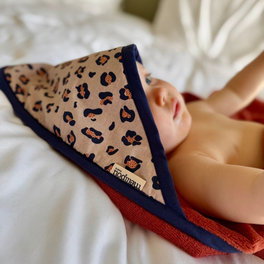 Cape de bain pour bébé personnalisable - Baker Cape de bain MELLIPOU