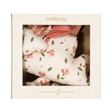 Coffret naissance mixte doudou et coussin - Holiday coffret naissance classique MELLIPOU