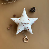 Peluche musicale - Etoile Noisette coussins musicaux étoile MELLIPOU