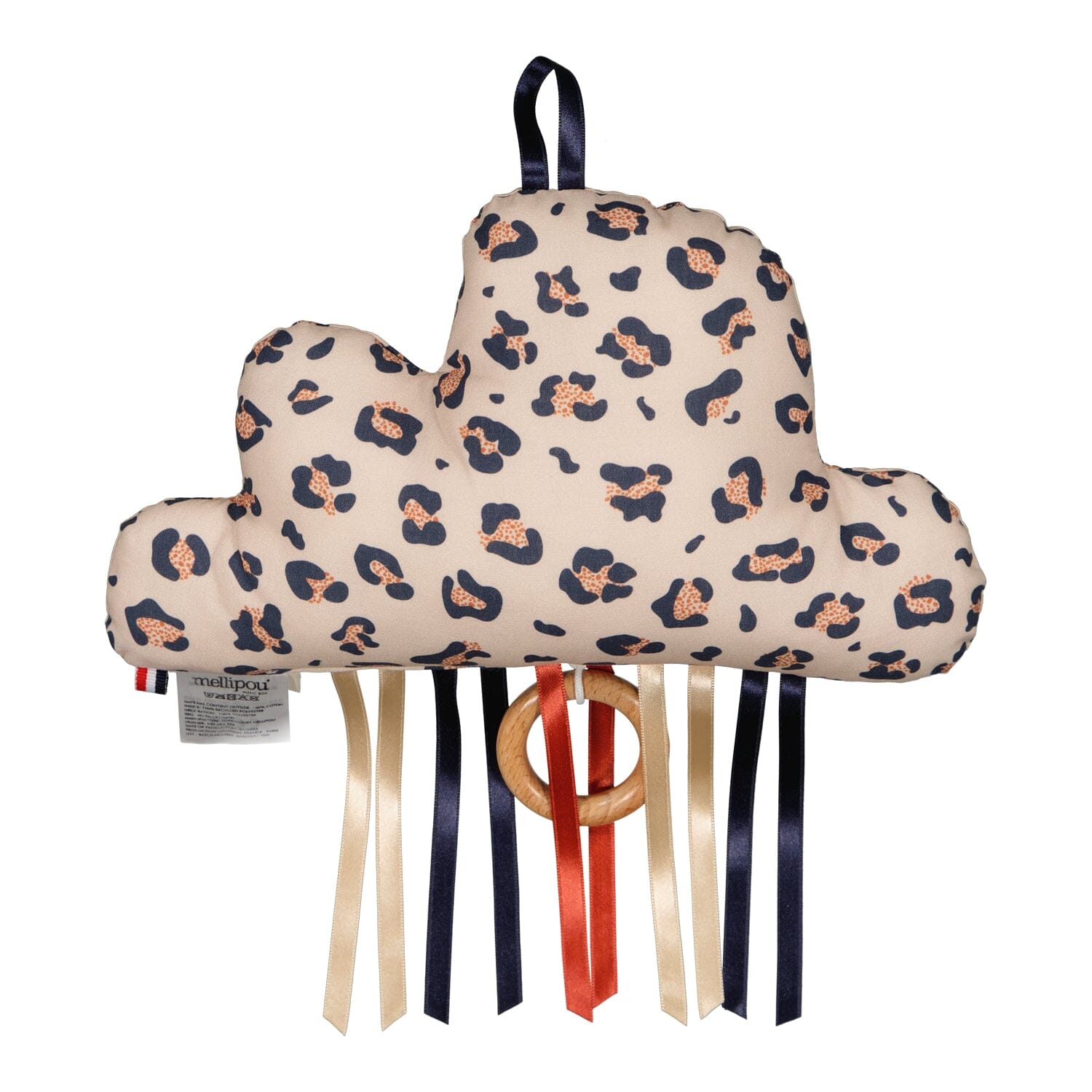 Doudou musical bébé - Nuage musical Baker coussins musicaux nuage MELLIPOU