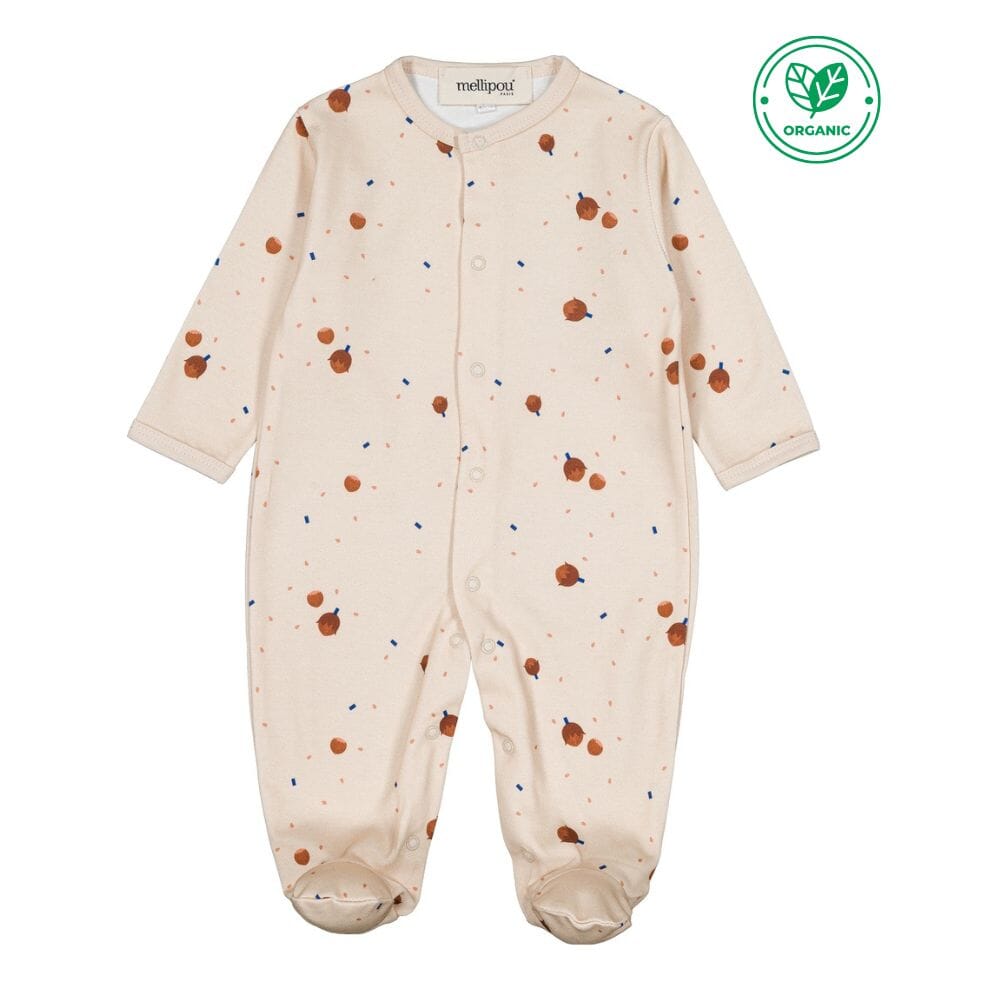 Pyjama bébé personnalisable - Noisette pyjama bébé MELLIPOU
