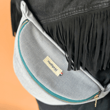 Sac banane à langer jean - John Accessoires de poussette pour bébés MELLIPOU