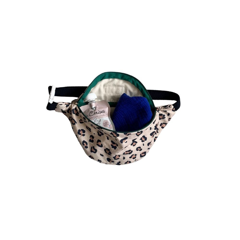 Sac banane pour enfant léopard - All over sac banane enfant MELLIPOU