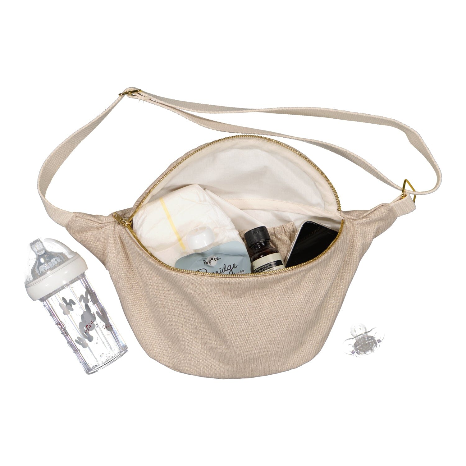 Sac banane à langer fonctionnel pour parents - Whitney Accessoires de poussette pour bébés MELLIPOU