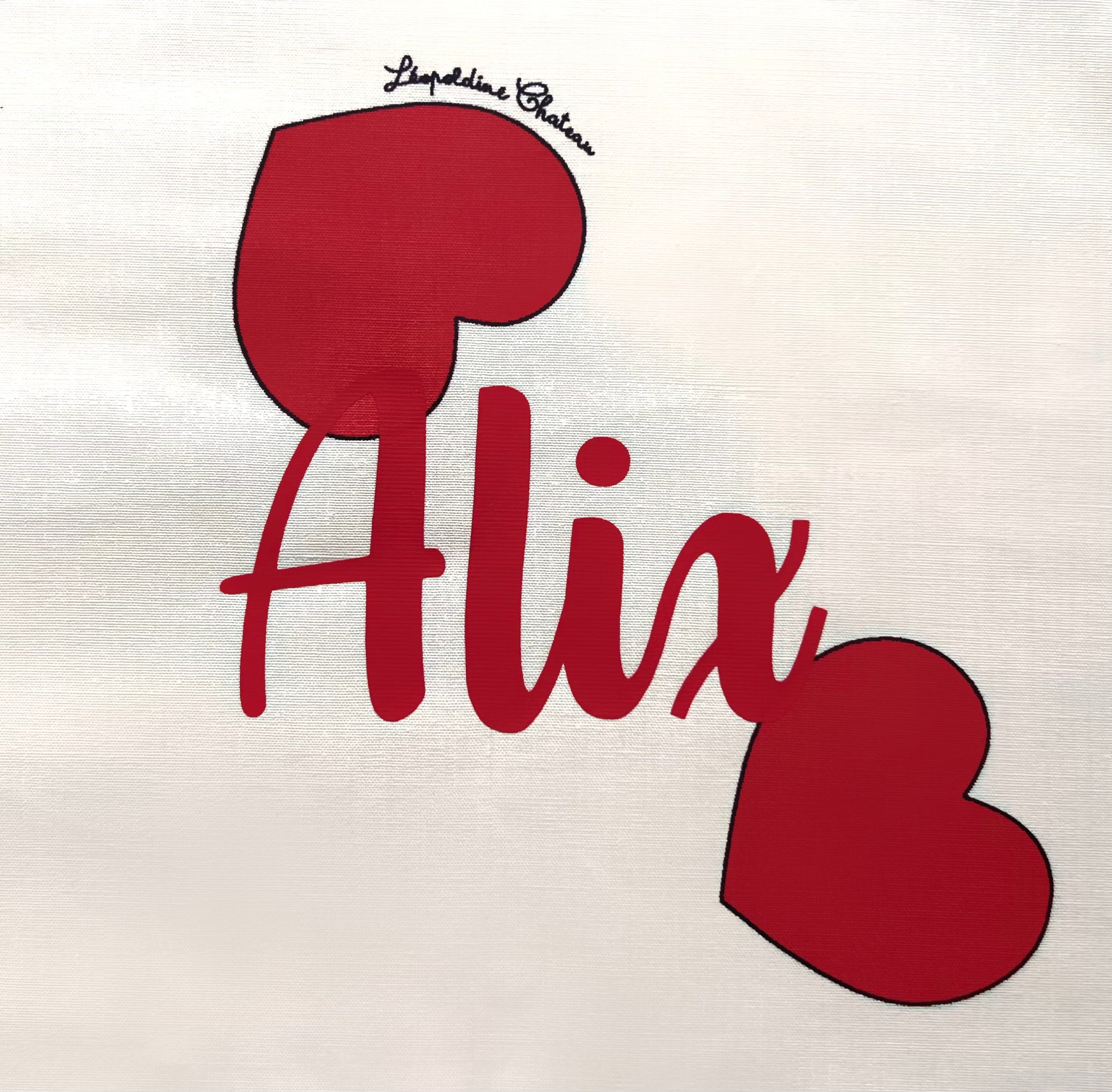 Mini nuage musical coeur - Léopoldine Chateau coussins musicaux mini nuages MELLIPOU