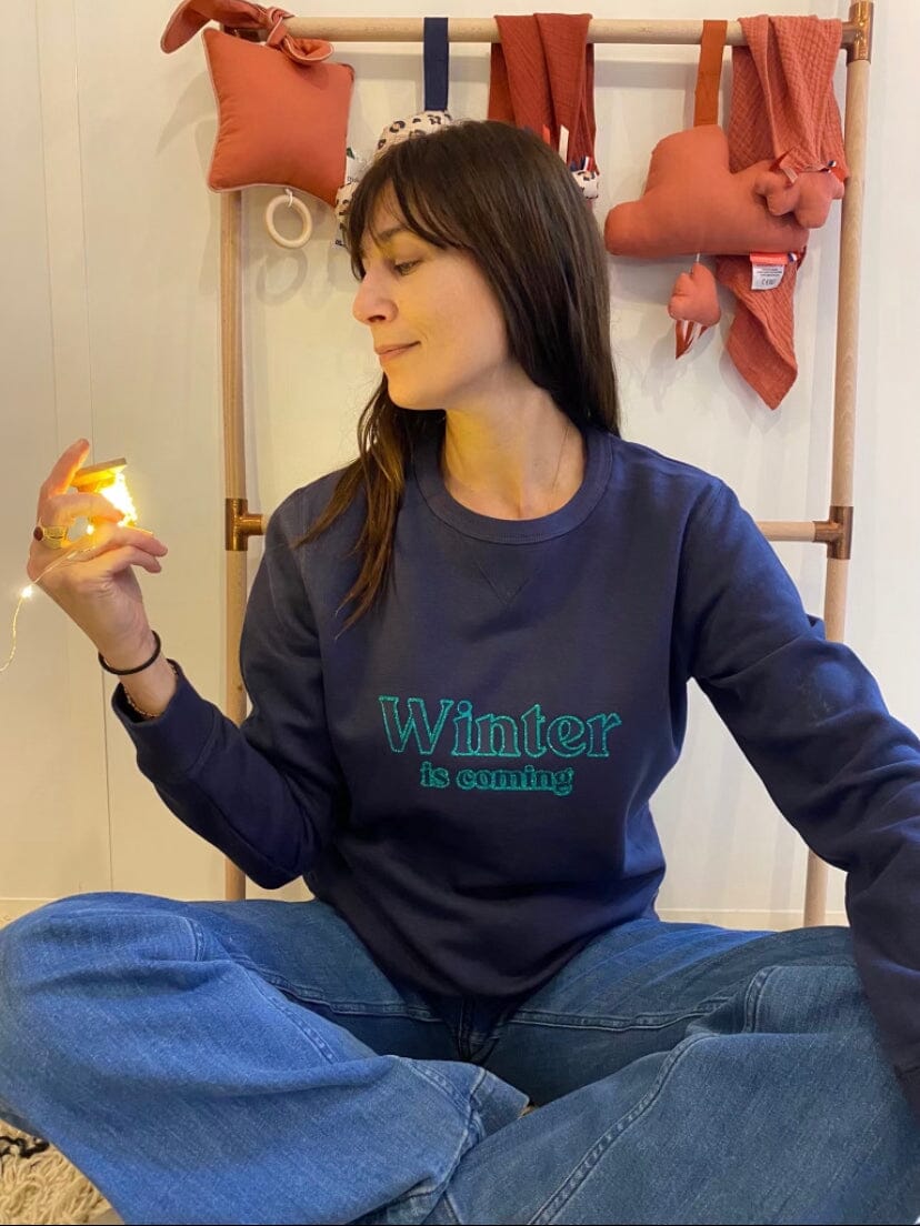 Sweat-shirt femme - Winter is coming sweatshirt winter MELLIPOU