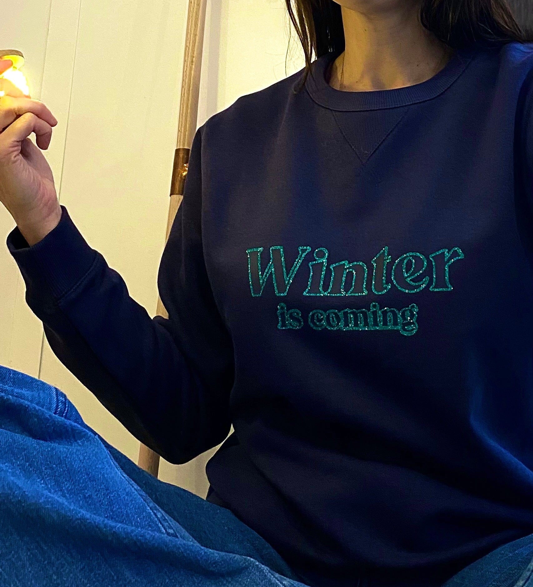 Sweat-shirt femme - Winter is coming sweatshirt winter MELLIPOU