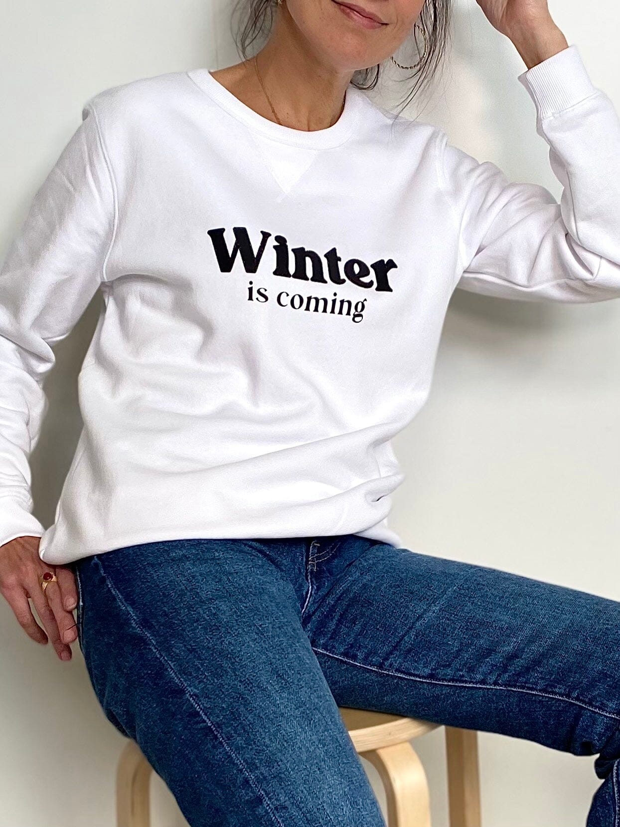 Sweat-shirt femme culte - "Winter is coming" sweatshirt winter MELLIPOU