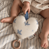 Coeur musical personnalisable Patti coussins musicaux mini nuages MELLIPOU