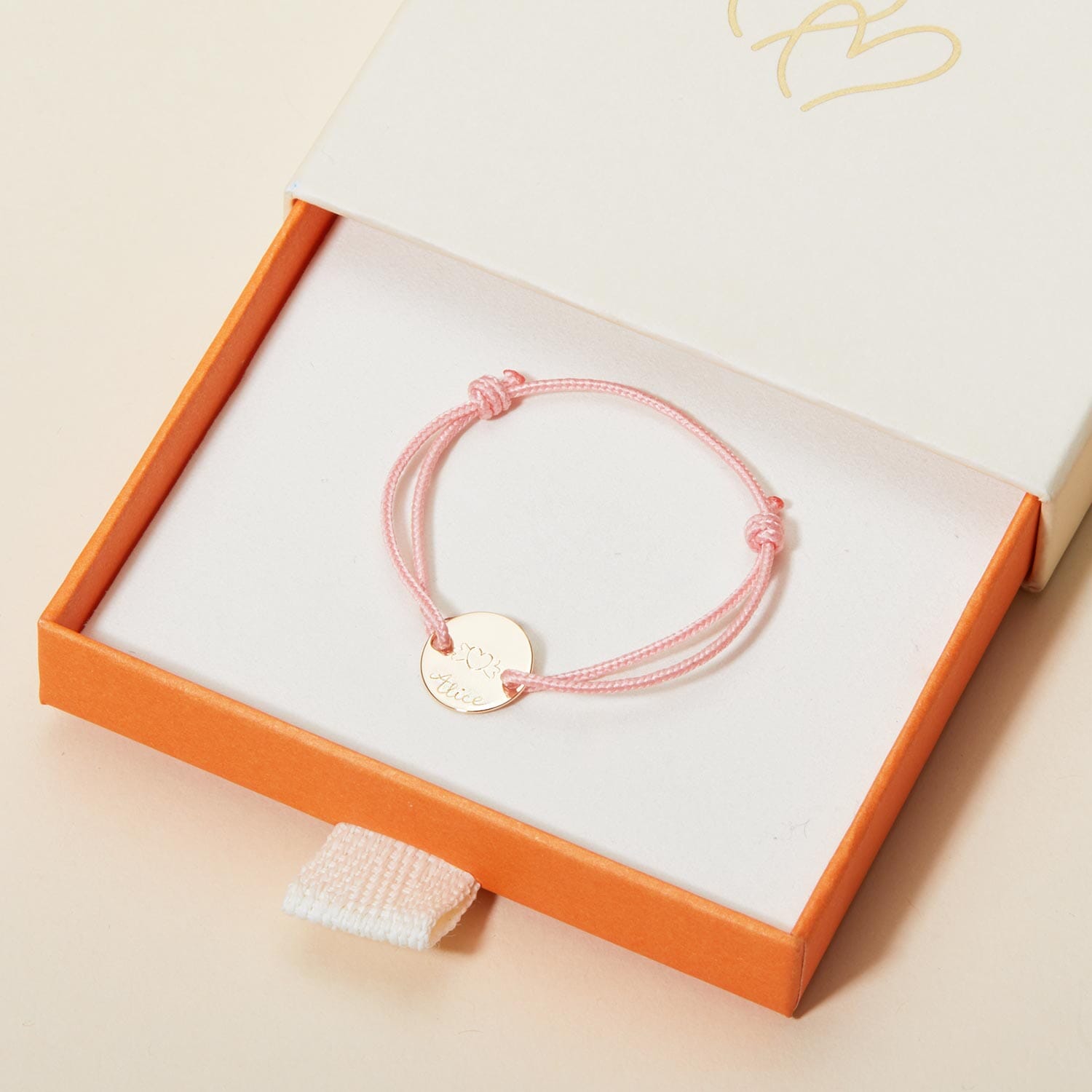 Duo de bracelets personnalisés maman enfant Merci Maman x Mellipou doudou lange MELLIPOU