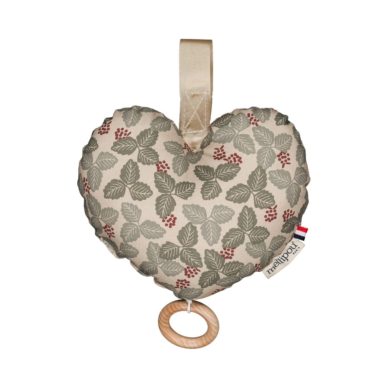 Coeur musical original Quincy coussins musicaux mini nuages MELLIPOU
