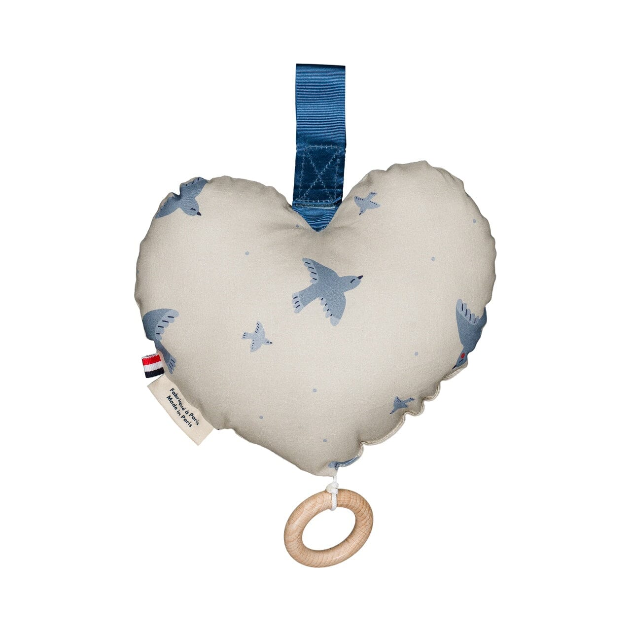 Coeur musical personnalisable Patti coussins musicaux mini nuages MELLIPOU