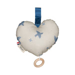 Coeur musical personnalisable Patti coussins musicaux mini nuages MELLIPOU