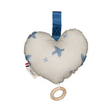 Coeur musical personnalisable Patti coussins musicaux mini nuages MELLIPOU