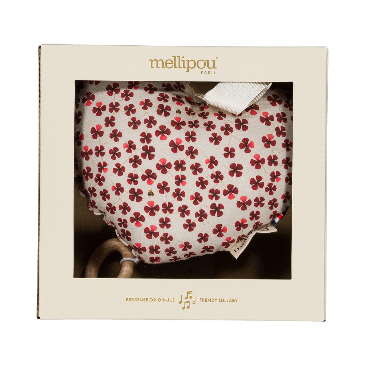 Coeur musical personnalisable - Nina coussins musicaux mini nuages MELLIPOU