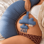 Coffret Maternité coussin de grossesse & nuage musical Lennon Coussin d'allaitement MELLIPOU