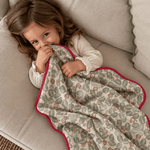 Plaid enfant personnalisable Quincy coussins musicaux mini nuages MELLIPOU