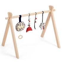 Arche d'éveil en bois de hêtre avec coussin musical - motif Baker arche d'éveil MELLIPOU