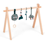 Arche d'éveil musical en bois pour bébé - Mika arche d'éveil MELLIPOU