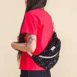 Banane à langer sequins bleue - Roland Sac banane à langer MELLIPOU