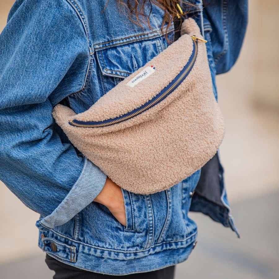 Sac banane à langer beige-Summer Accessoires de poussette pour bébés MELLIPOU