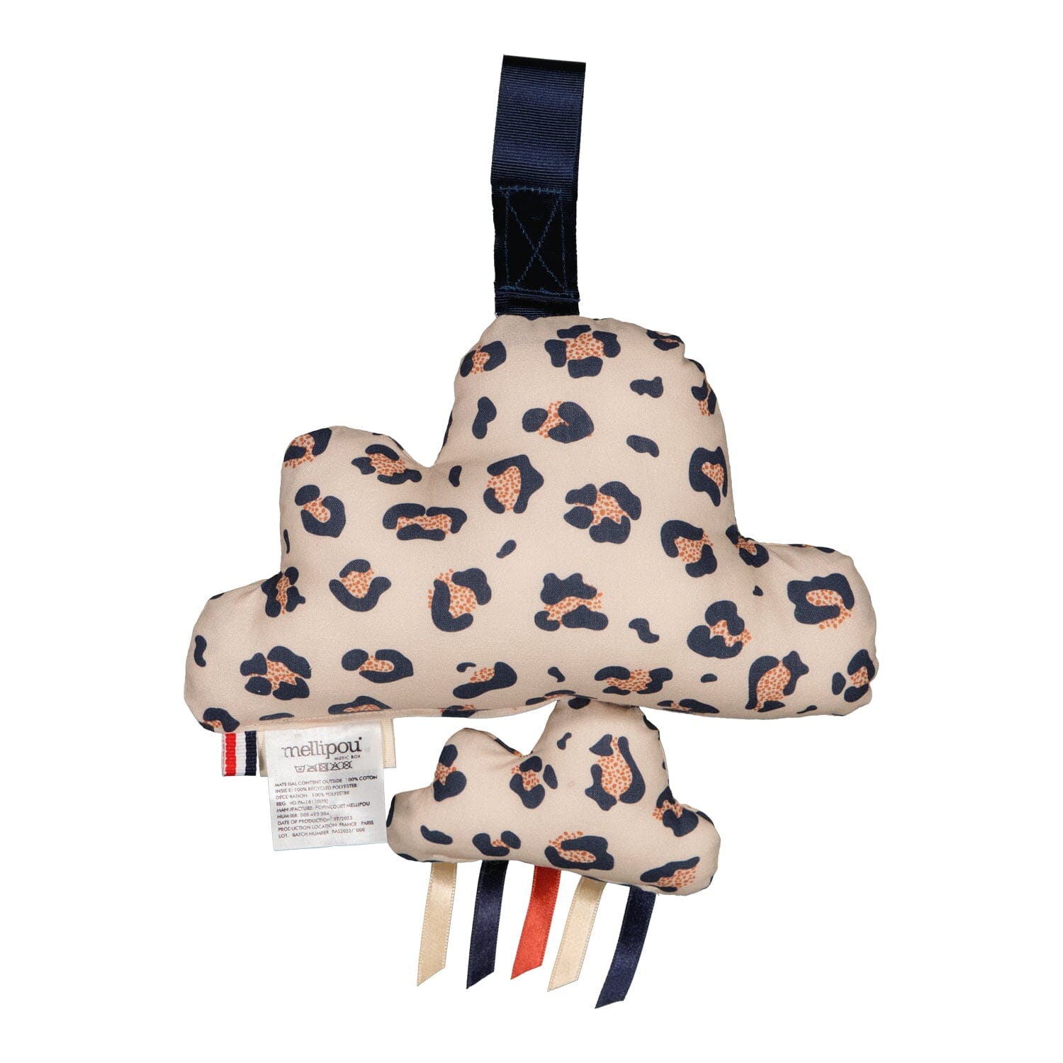 Coffret naissance Baker - Nuage musical & doudou coffret naissance classique MELLIPOU