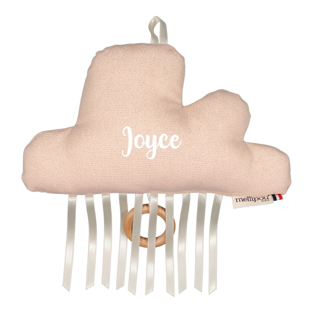 Nuage musical rose pailletté - Taylor coussins musicaux nuage MELLIPOU