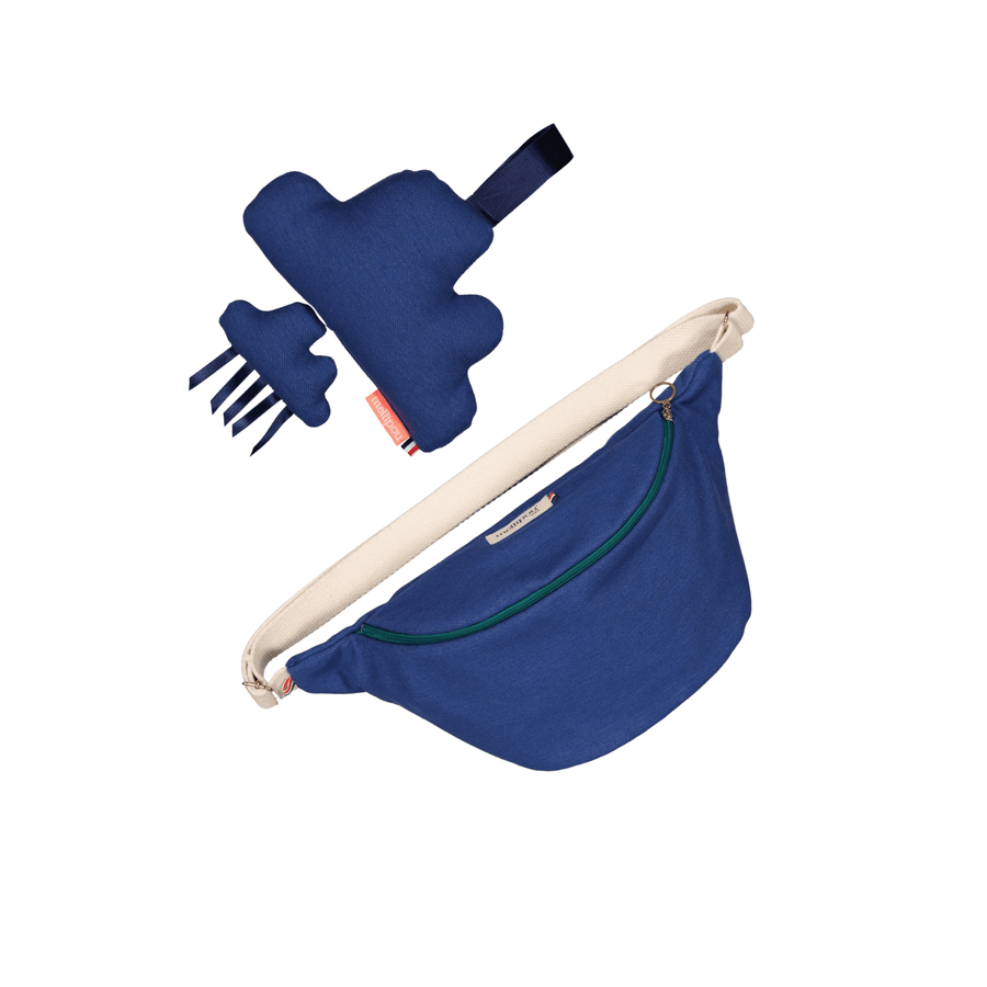 Cadeau maman bébé unique - Génesis sac banane coussin musicaux MELLIPOU