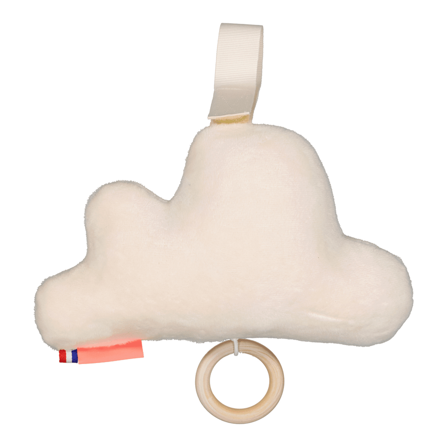 Doudou musical creme - Teddy coussins musicaux nuage MELLIPOU