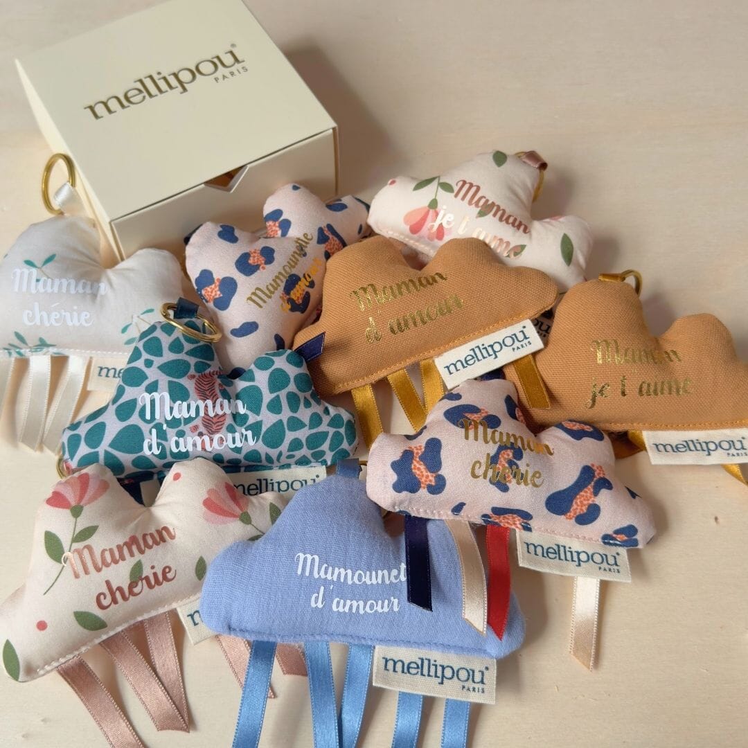 Cadeau fête des mères : Porte-clés personnalisable MELLIPOU
