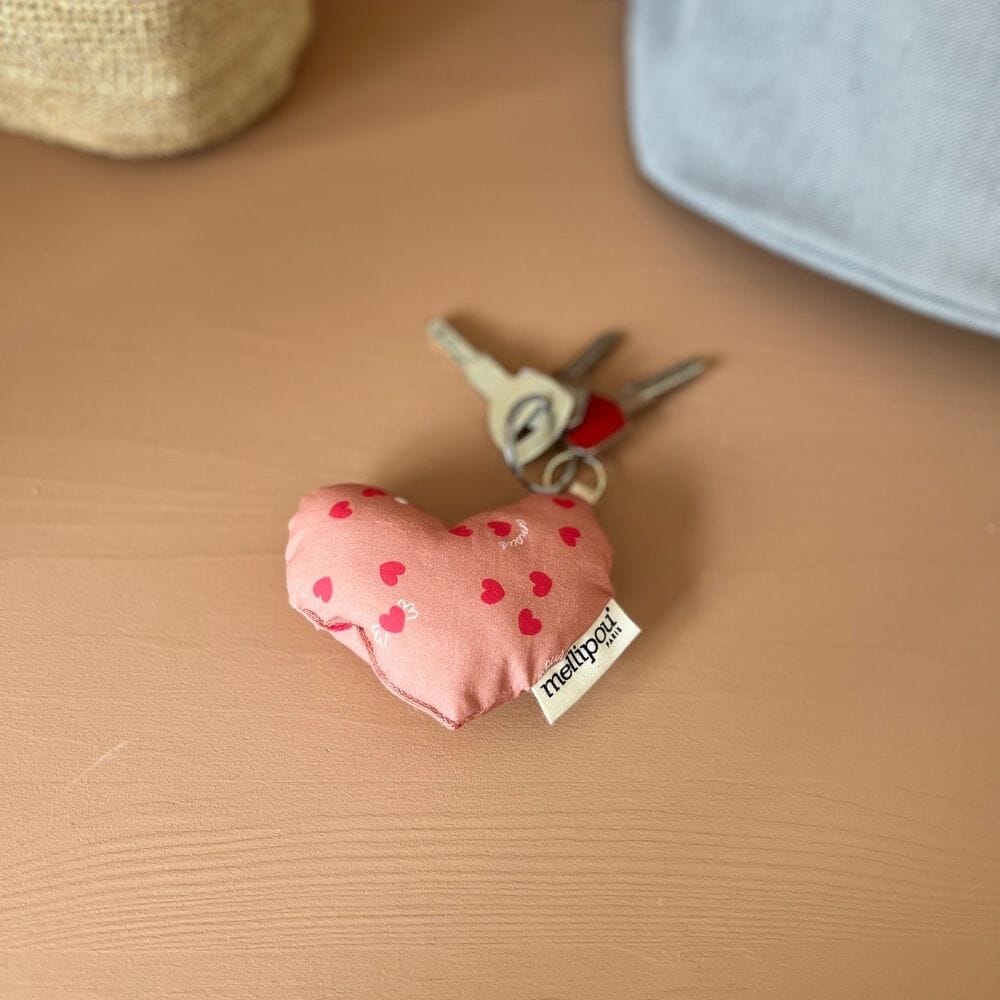 Porte-clés en forme de coeur - Amour Porte-clés MELLIPOU