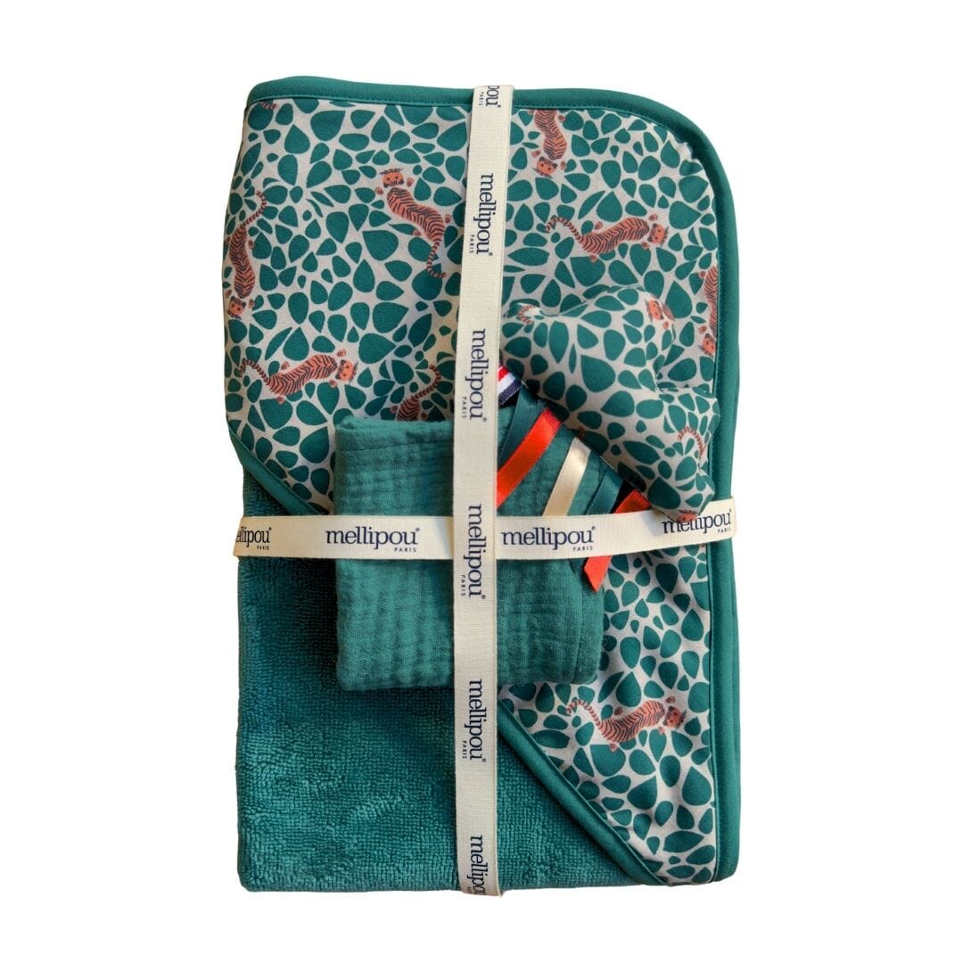 Coffret naissance cape/ doudou - Mika coffret naissance classique MELLIPOU