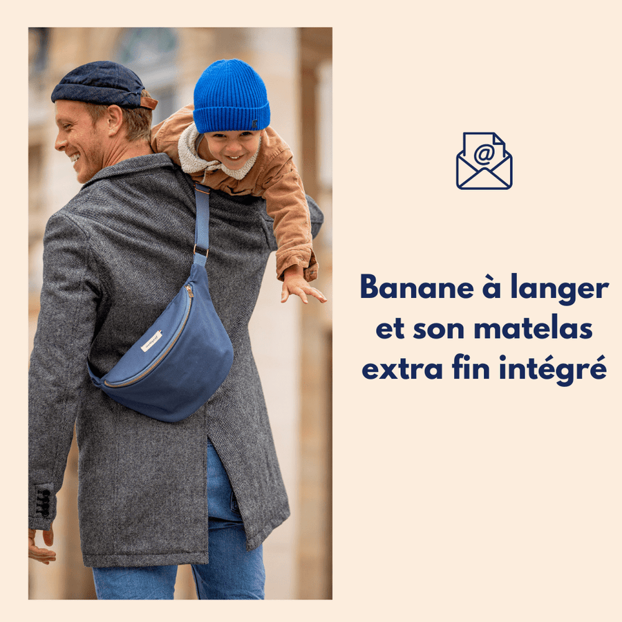 Carte cadeau pour jeunes parents: Banane à langer MELLIPOU