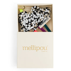 Porte-clés paillettes argenté - Jacky Porte-clés MELLIPOU