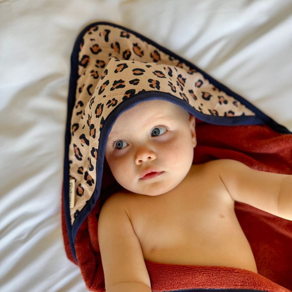 Cape de bain pour bébé personnalisable - Baker Cape de bain MELLIPOU