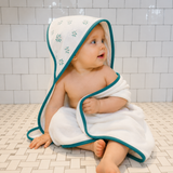 Cape de bain bébé personnalisable - Léonard