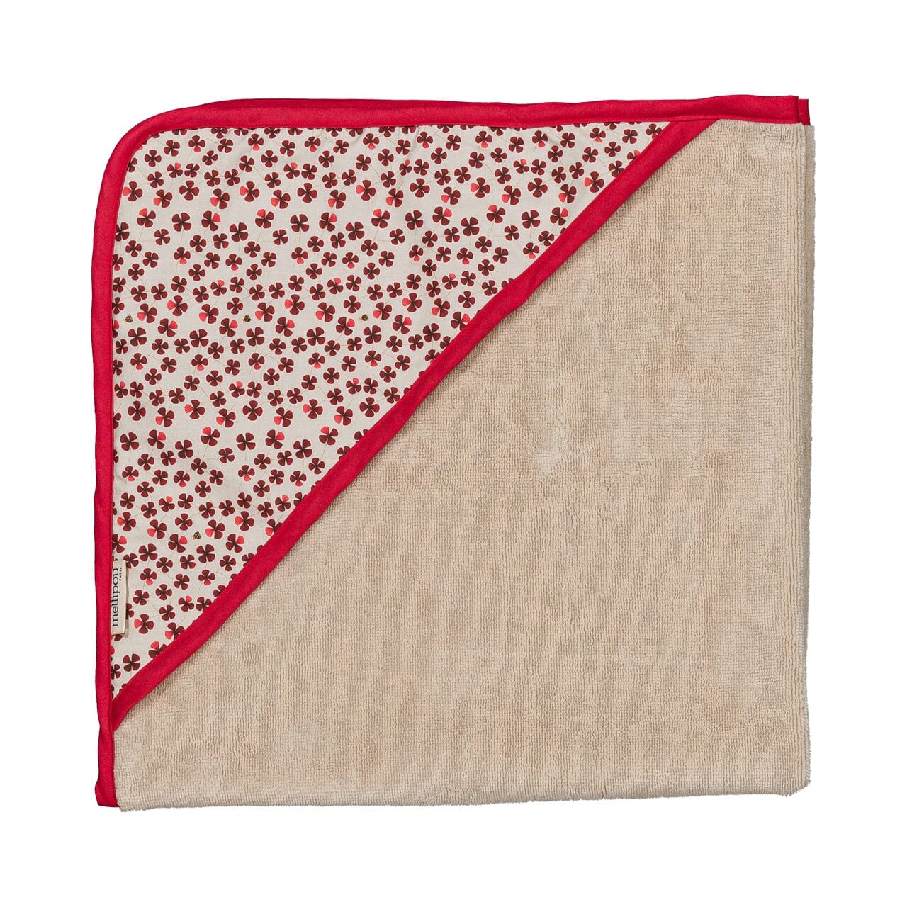 Coffret personnalisable cape de bain Nina coffret naissance classique MELLIPOU