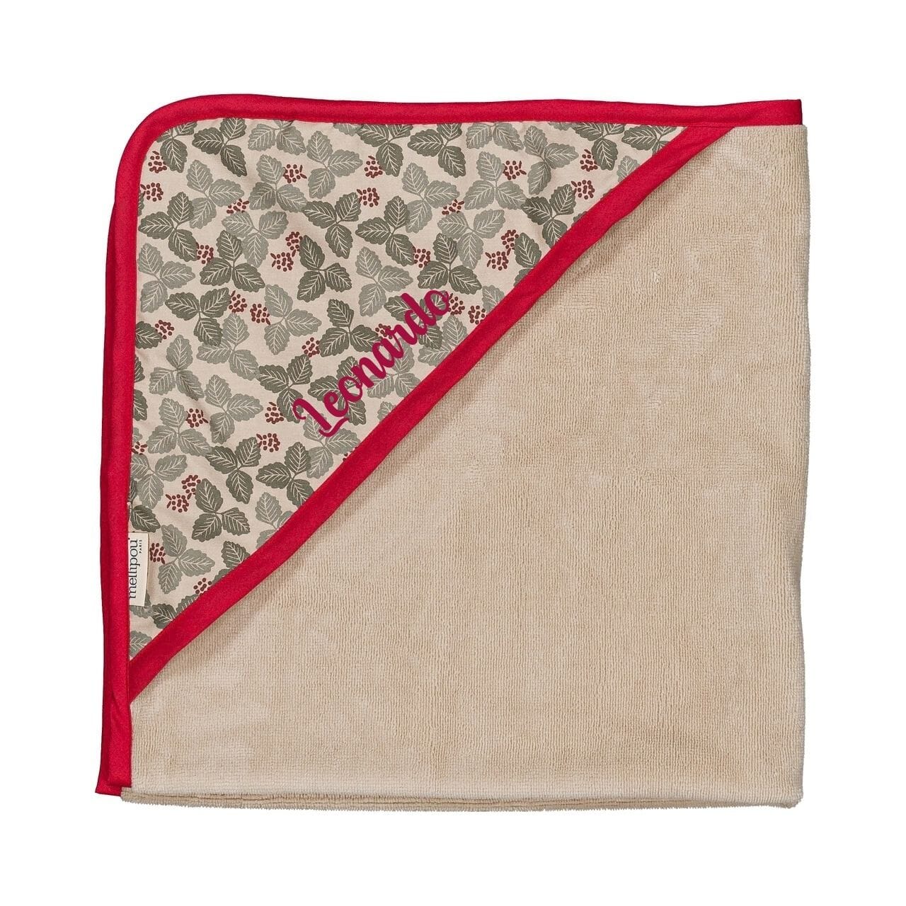 Cape de bain en bambou Quincy Cape de bain MELLIPOU