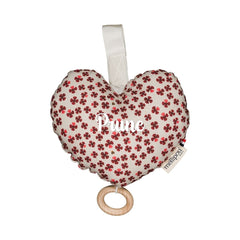 Coeur musical personnalisable - Nina coussins musicaux mini nuages MELLIPOU