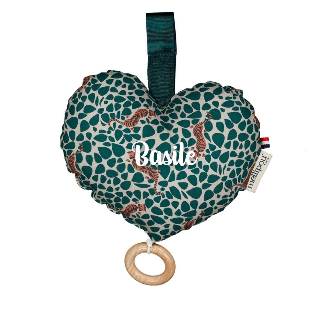 Coeur musical original mixte - Mika coussins musicaux mini nuages MELLIPOU