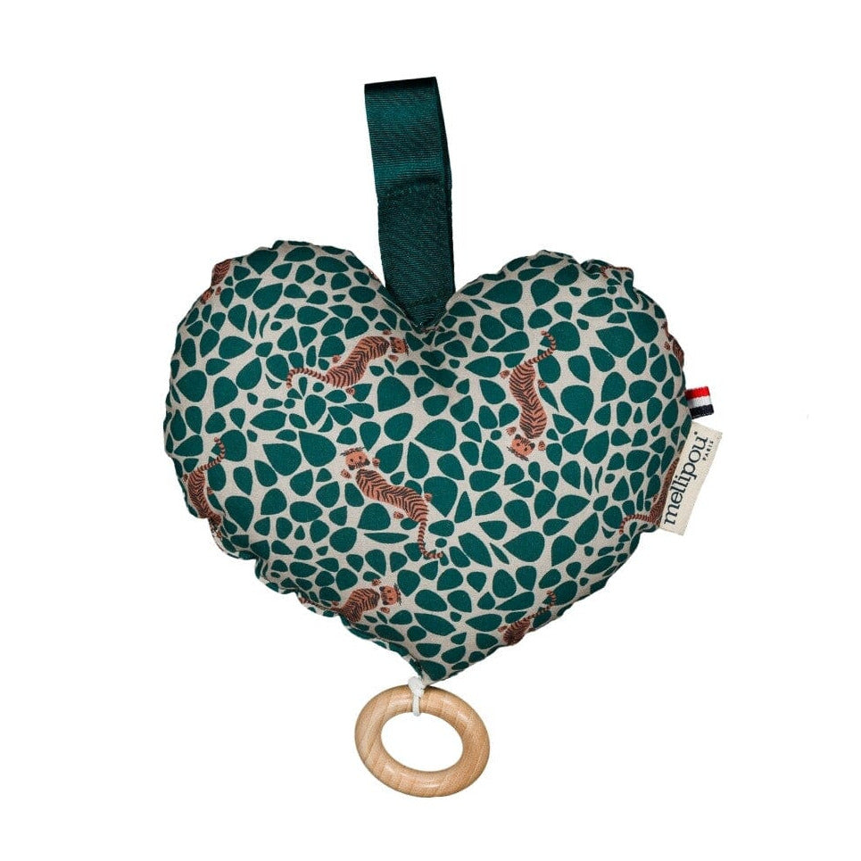 Coeur musical original mixte - Mika coussins musicaux mini nuages MELLIPOU