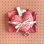 Coffret naissance pyjama coeur - Amour coussins musicaux mini nuages MELLIPOU