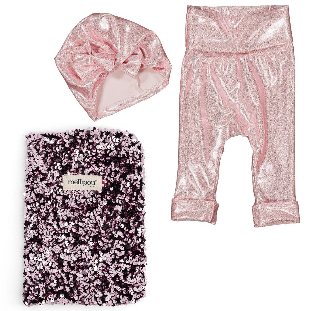 Coffret naissance duo rose – Liliane coffret naissance original MELLIPOU