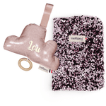 Coffret naissance Paillettes rose – Liliane Nuage musical MELLIPOU