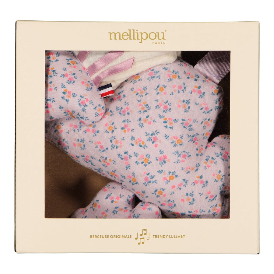 Coffret naissance Miley - Mini nuage musical & doudou coffret naissance classique MELLIPOU