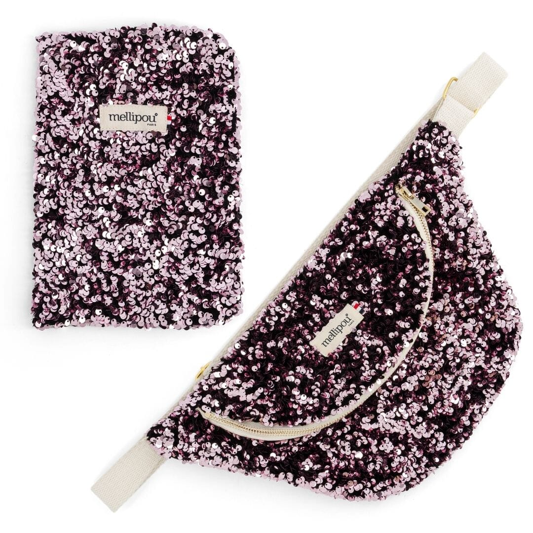 Coffret disco maman bébé - Liliane coffret coussin et banane à langer MELLIPOU