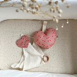 Love birth box - musical heart and baby blanket