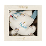 Coffret naissance doudou et coussin musical - Angèle coffret naissance classique MELLIPOU